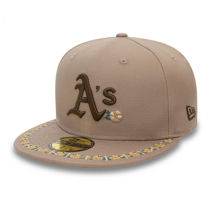 Gorra 59Fifty Oakland Athletics MLB Floral Border Café