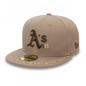 Gorra 59Fifty Oakland Athletics MLB Floral Border Café