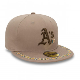 Gorra 59Fifty Oakland Athletics MLB Floral Border Café