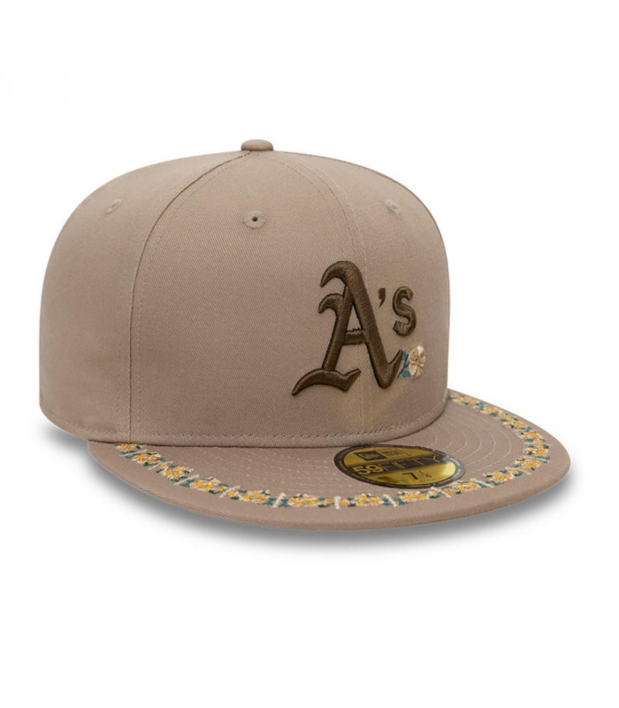 Gorra 59Fifty Oakland Athletics MLB Floral Border Café
