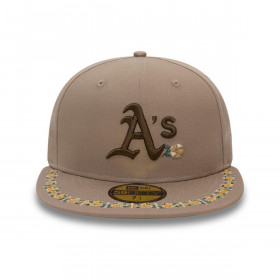 Gorra 59Fifty Oakland Athletics MLB Floral Border Café