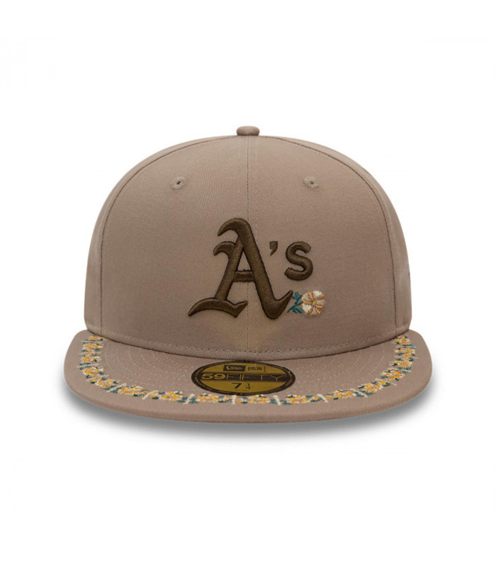 Gorra 59Fifty Oakland Athletics MLB Floral Border Café