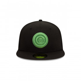 Gorra 59Fifty Chicago Cubs Neon Z Pack Black