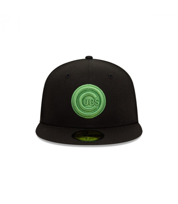 Gorra 59Fifty Chicago Cubs Neon Z Pack Black