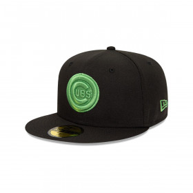 Gorra 59Fifty Chicago Cubs Neon Z Pack Black