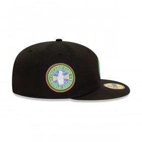 Gorra 59Fifty Chicago Cubs Neon Z Pack Black