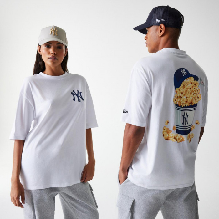 Polera New York Yankees Food Graphic White