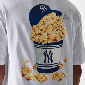 Polera New York Yankees Food Graphic White