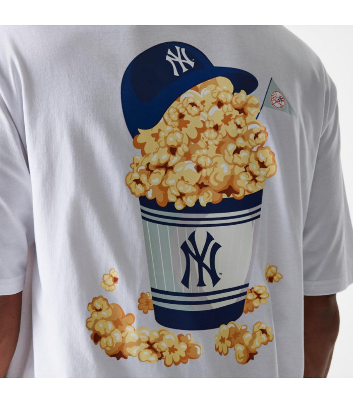 Polera New York Yankees Food Graphic White