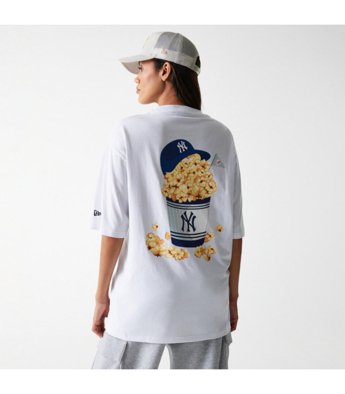 Polera New York Yankees Food Graphic White