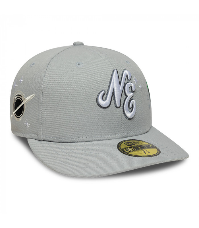 Gorra New Era 59Fifty  Planet Icon Gris