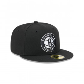 Gorra 59Fifty Brooklyn Nets NBA Team Verbiage Black
