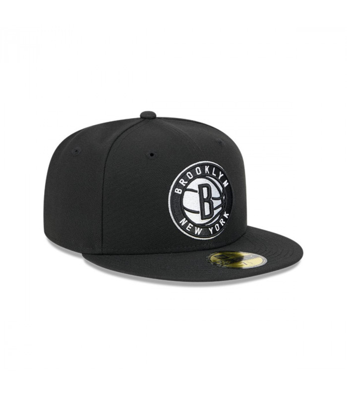 Gorra 59Fifty Brooklyn Nets NBA Team Verbiage Black