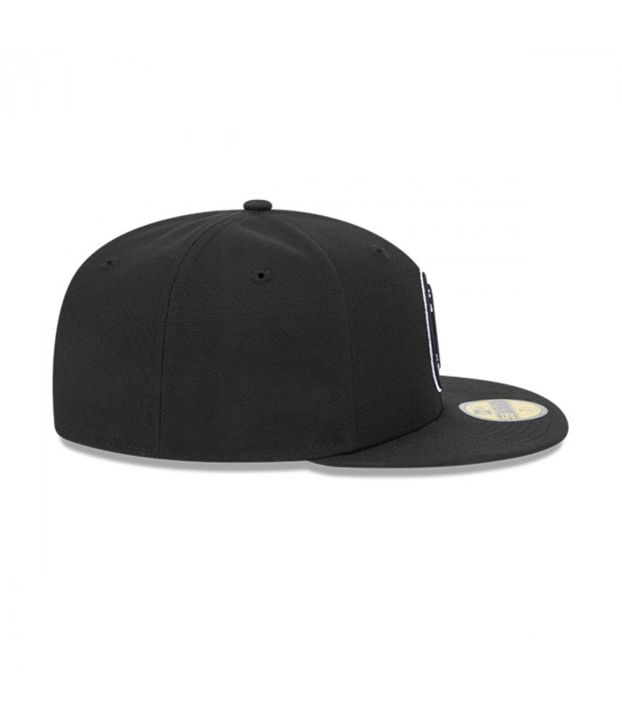 Gorra 59Fifty Brooklyn Nets NBA Team Verbiage Black