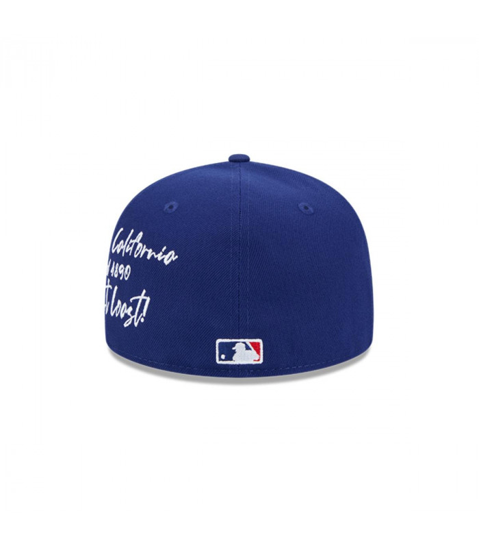 Gorra 59Fifty Los Angeles Dodgers MBL Team Verbiage Dk Blue
