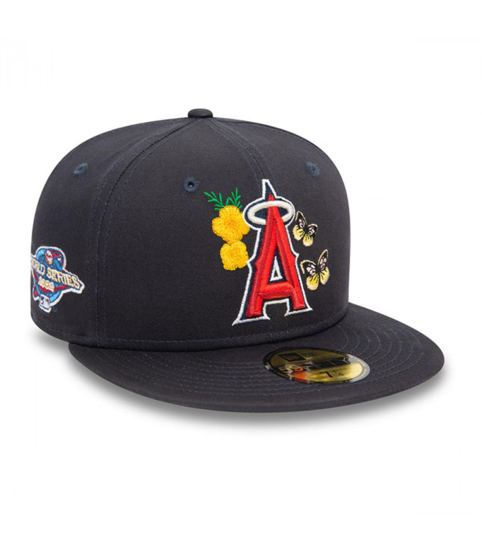Gorra 59Fifty Anaheim Angels MLB Seasonal Flower Azul