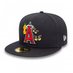Gorra 59Fifty Anaheim Angels MLB Seasonal Flower Azul