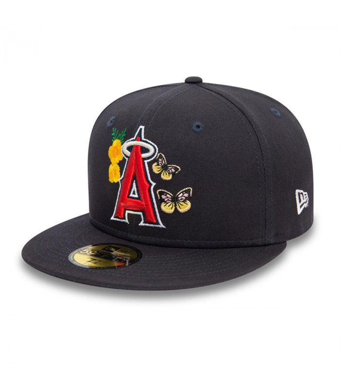 Gorra 59Fifty Anaheim Angels MLB Seasonal Flower Azul