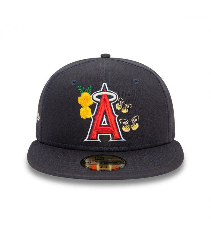 Gorra 59Fifty Anaheim Angels MLB Seasonal Flower Azul