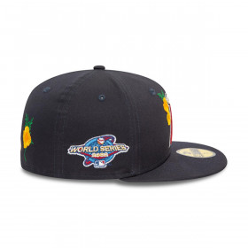 Gorra 59Fifty Anaheim Angels MLB Seasonal Flower Azul