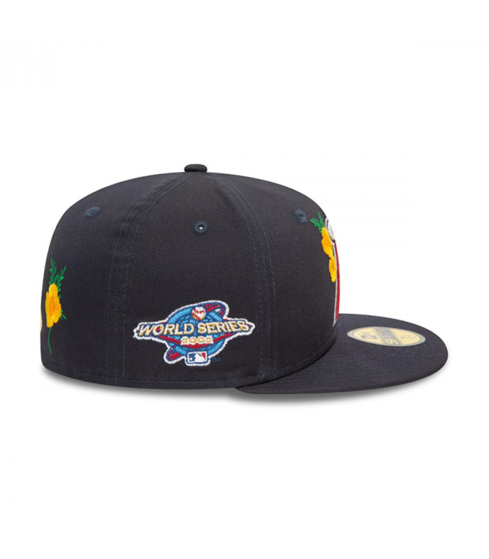 Gorra 59Fifty Anaheim Angels MLB Seasonal Flower Azul