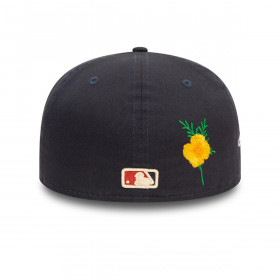 Gorra 59Fifty Anaheim Angels MLB Seasonal Flower Azul