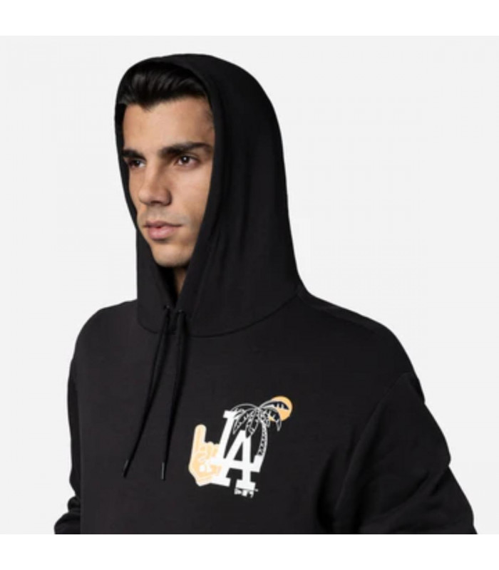 Poleron Los Angeles Dodgers MLB Food Graphic Black