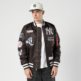 Chaqueta New York Yankees Alpha Industries Brown