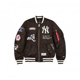 Chaqueta New York Yankees Alpha Industries Brown