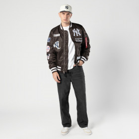 Chaqueta New York Yankees Alpha Industries Brown