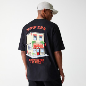 Polera New Era  Store Grphc Black