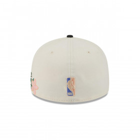 Gorra 59Fifty Chicago Bulls Tonal Florals Blanco