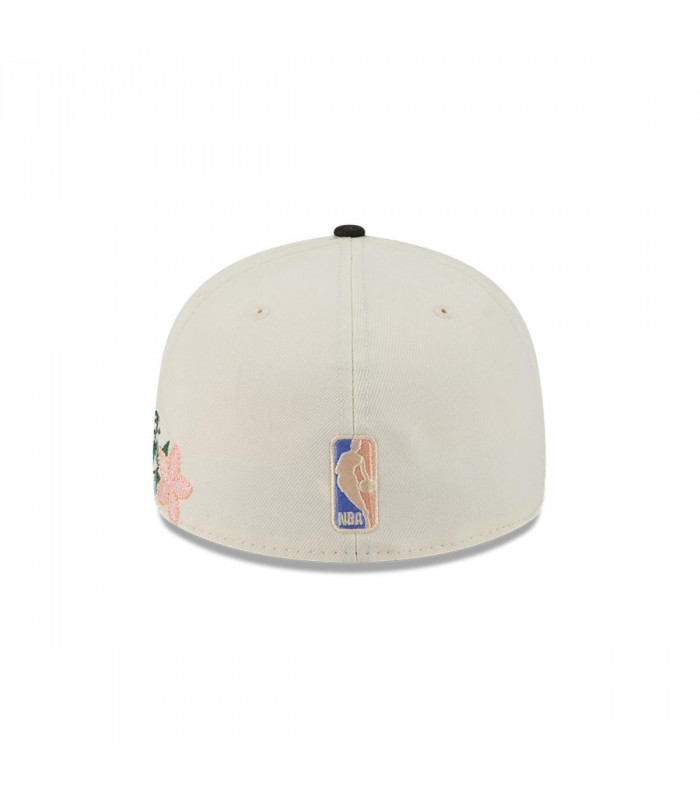 Gorra 59Fifty Chicago Bulls Tonal Florals Blanco
