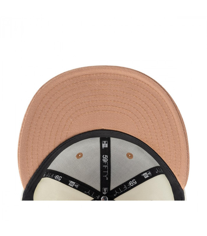 Gorra 59Fifty Los Angeles Dodgers MLB Wooden Blanco