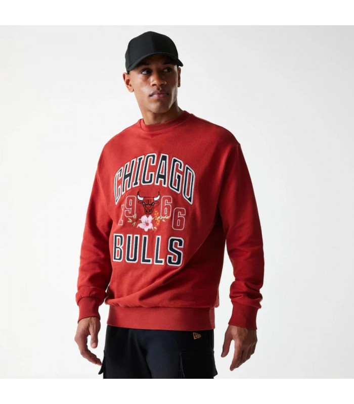Poleron  Chicago Bulls NBA Flower Rust/Copper