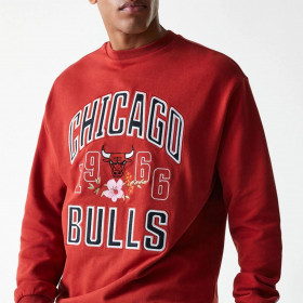 Poleron  Chicago Bulls NBA Flower Rust/Copper