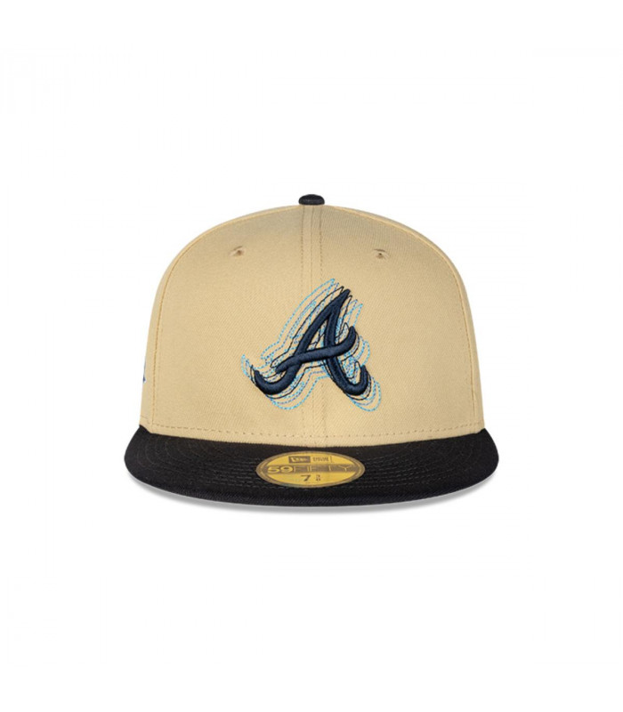 Gorra 59Fifty Atlanta Braves MLB Pack Illusion Gold