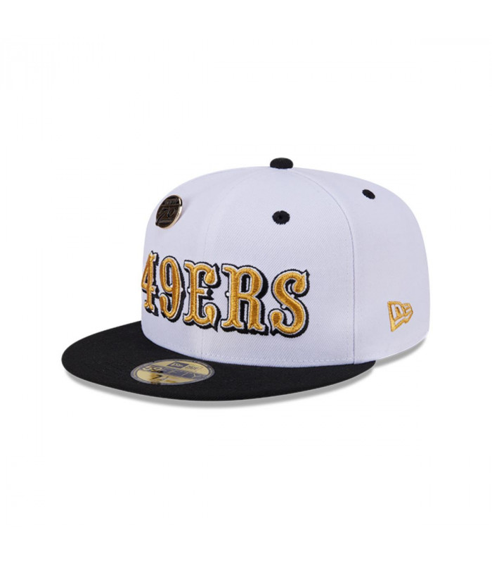 Gorro 59fifty NFL San Francisco 49Ers 59fifty Day White