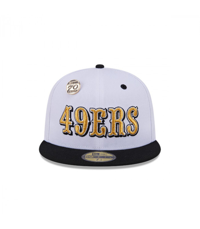 Gorro 59fifty NFL San Francisco 49Ers 59fifty Day White