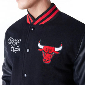 Chaquetas Chicago Bulls NBA Wordmark Negro