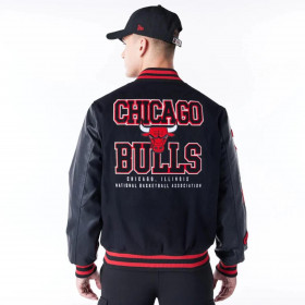 Chaquetas Chicago Bulls NBA Wordmark Negro