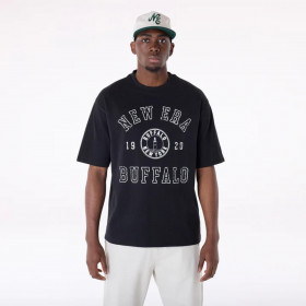 Polera  New Era Buffalo Graphic Negro