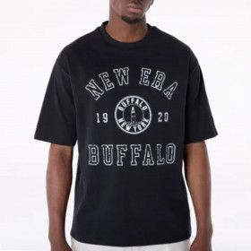 Polera  New Era Buffalo Graphic Negro