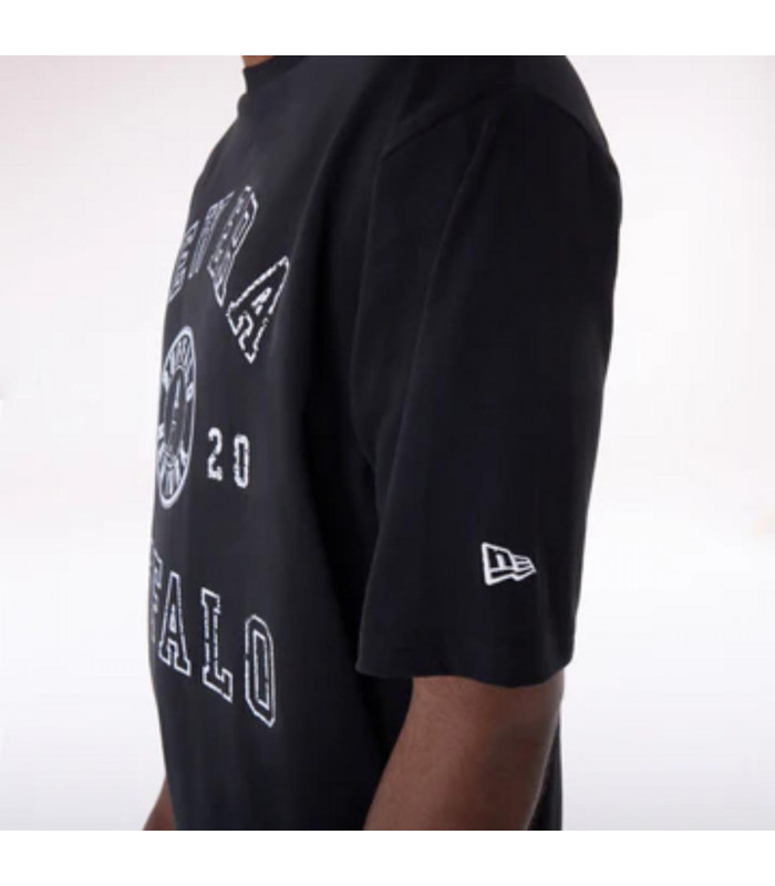 Polera  New Era Buffalo Graphic Negro