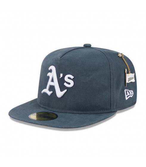 Gorra 59Fifty Oakland Athletics Championshio Side Flag Blue