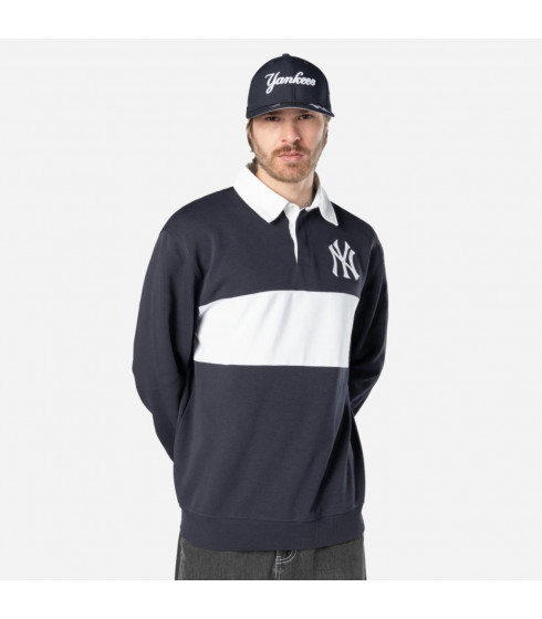 Poleron New York Yankees MLB Throwback Prep Azul
