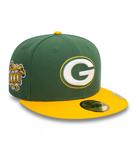 Gorra 59Fifty Green Bay Packers NFL Pin Pack Dark Green