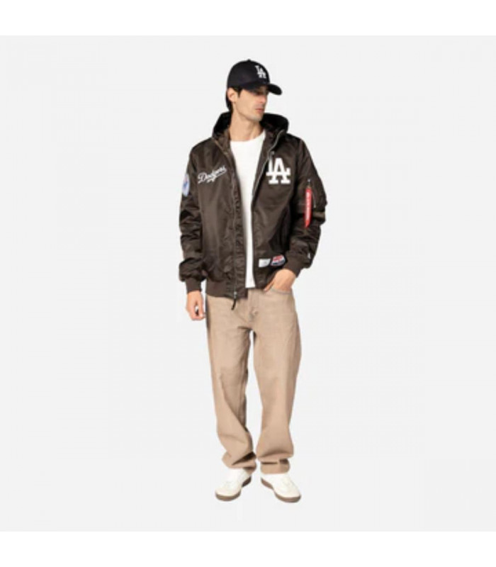 Chaqueta  Los Angeles Dodgers MLB Alpha Industries Café