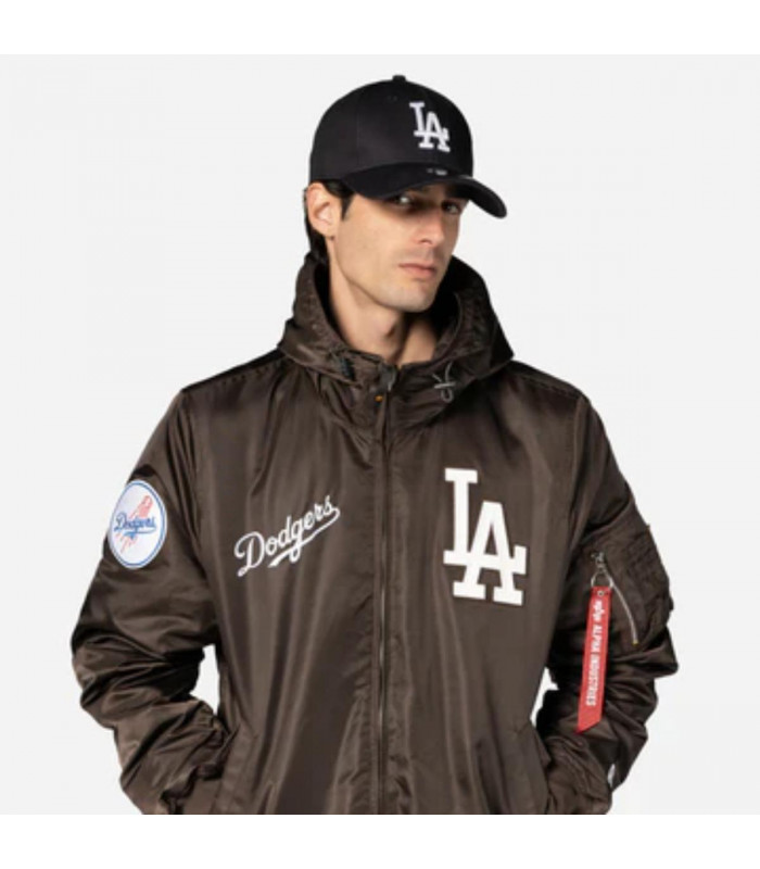 Chaqueta  Los Angeles Dodgers MLB Alpha Industries Café