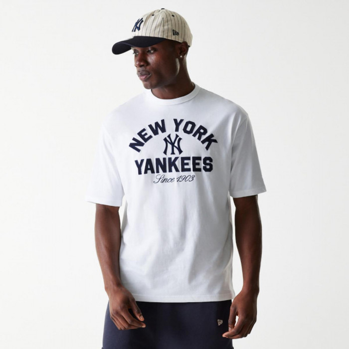 Polera New York Yankees MLB Comfort Heritage Blanco